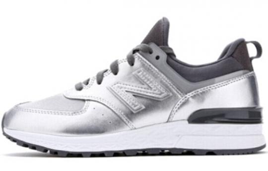 Для бега New Balance 574 Silver White Women's WS574SFG