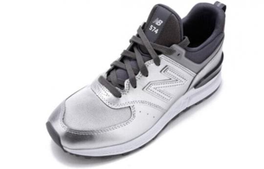 Для бега New Balance 574 Silver White Women's WS574SFG