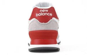 Для бега New Balance NB 574 Series Running Shoes Women's Low-Top Gray Red WL574WNB