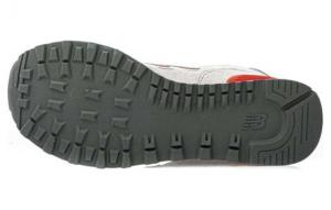 Для бега New Balance NB 574 Series Running Shoes Women's Low-Top Gray Red WL574WNB