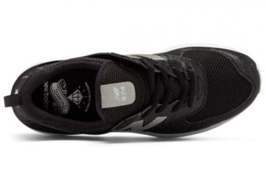 Для бега New Balance NB 574 Sport Running Shoes Women's Low-Top Black White WS574SAD