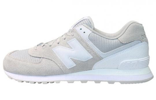 Для бега New Balance 574 Light Grey White ML574WB