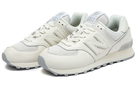 Для бега New Balance NB 574 Running Shoes Unisex Low-Top Light Gray ML574WP2