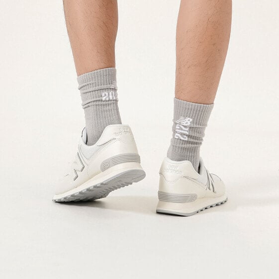 Для бега New Balance NB 574 Running Shoes Unisex Low-Top Light Gray ML574WP2