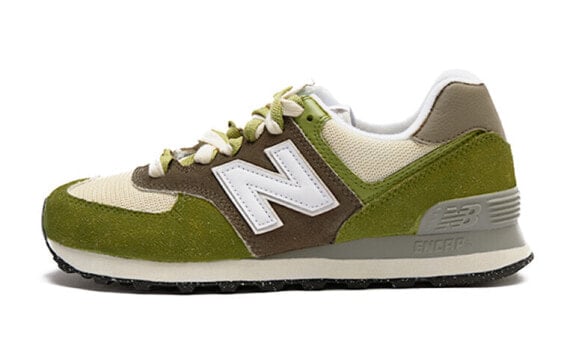 Для бега New Balance NB 574 Series Running Shoes Unisex Low-Top Green ML574EVW