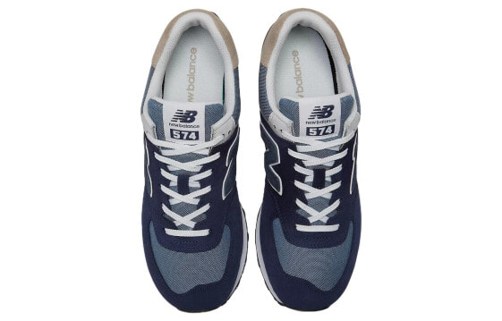 Для бега New Balance 574 Navy Grey White ML574RE2