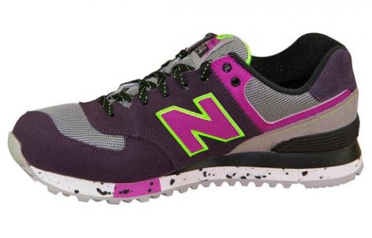 Для бега New Balance NB 574 Running Shoes Women's Low-Top Purple/Gray WL574OPP