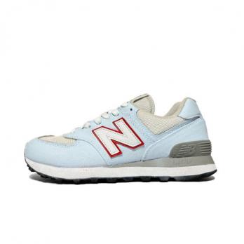 Для бега New Balance NB 574 Running Shoes Unisex Low-Top Red White ML574EVW