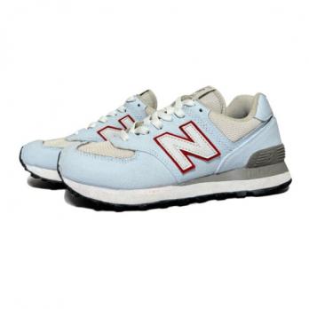 Для бега New Balance NB 574 Running Shoes Unisex Low-Top Red White ML574EVW