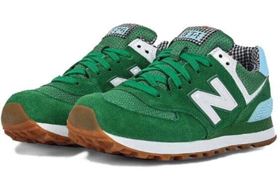 Для бега New Balance NB 574 Running Shoes Women's Low-Top Green WL574SPA