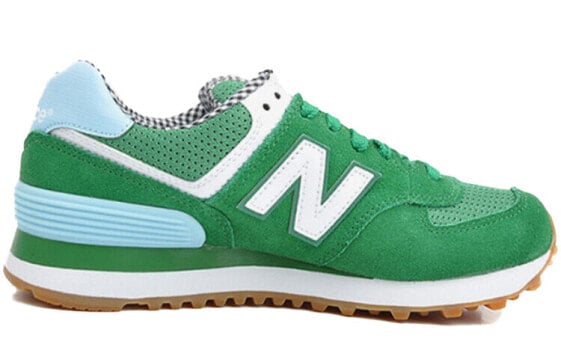 Для бега New Balance NB 574 Running Shoes Women's Low-Top Green WL574SPA