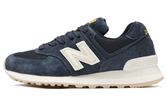 Для бега New Balance NB 574 Running Shoes Women's Low-Top Gray Blue U574RNB