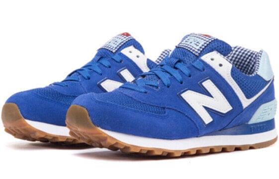 Для бега New Balance NB 574 Running Shoes Women's Low-Top Blue WL574SPB