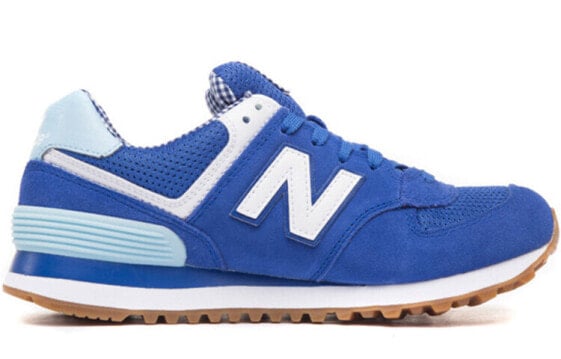 Для бега New Balance NB 574 Running Shoes Women's Low-Top Blue WL574SPB