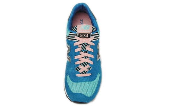 Для бега New Balance NB 574 Series Running Shoes Women's Low-Top Blue WL574BFL