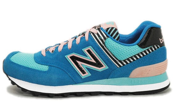 Для бега New Balance NB 574 Series Running Shoes Women's Low-Top Blue WL574BFL