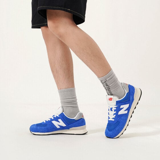 Для бега New Balance 574 Blue White Silver U574WL2
