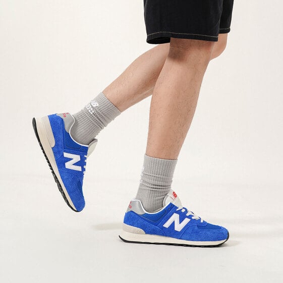 Для бега New Balance 574 Blue White Silver U574WL2