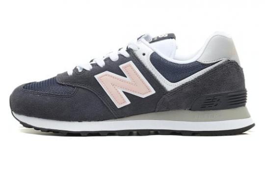 Для бега New Balance NB 574 Running Shoes Women's Low-Top Blue/Pink WL574BTC