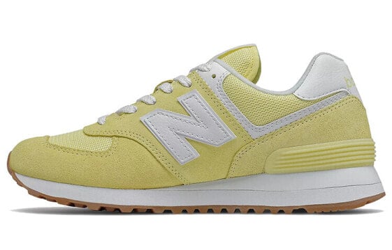 Для бега New Balance NB 574 Running Shoes Women's Low-Top Lemon WL574PK2