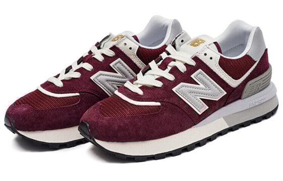 Для бега New Balance 574 Burgundy Silver U574LGAA