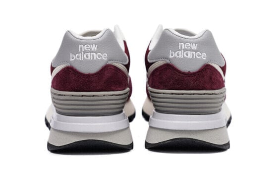 Для бега New Balance 574 Burgundy Silver U574LGAA