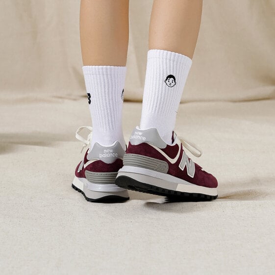 Для бега New Balance 574 Burgundy Silver U574LGAA