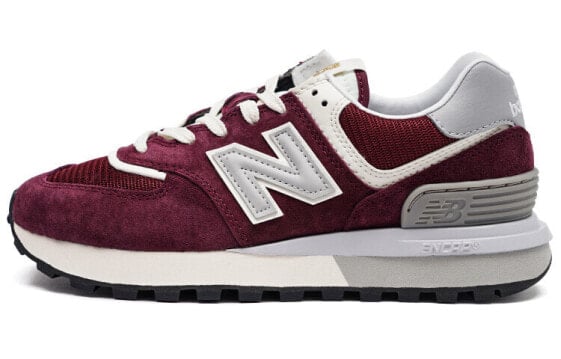 Для бега New Balance 574 Burgundy Silver U574LGAA