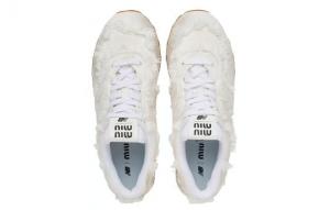 Кроссовки MIU MIU 574 MIU MIU Denim White Women's 5E765D_C