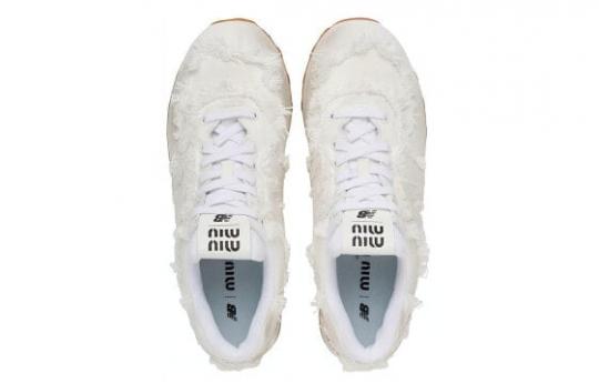 Кроссовки MIU MIU 574 MIU MIU Denim White Women's 5E765D_C