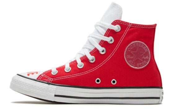 Кроссовки Converse Chuck Taylor All Star Canvas Shoes Women's High-Top Red White 567310C