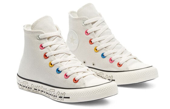 Кроссовки Converse Chuck Taylor All Star Canvas Shoes Unisex High-Top Off White 170293C