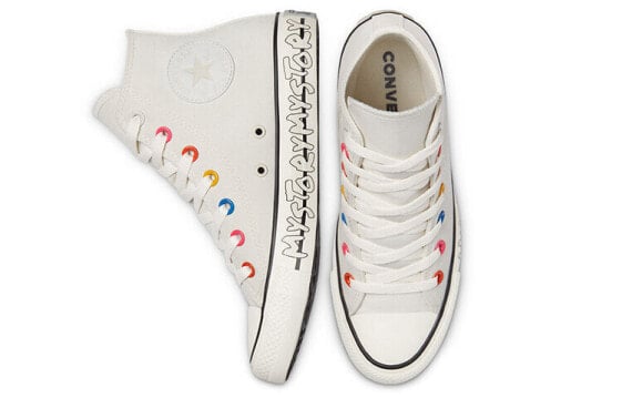 Кроссовки Converse Chuck Taylor All Star Canvas Shoes Unisex High-Top Off White 170293C