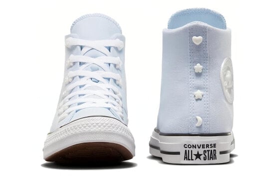 Кроссовки Converse Chuck Taylor All Star Casual Shoes Women's High-Top Blue White A07216C