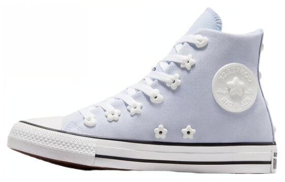 Кроссовки Converse Chuck Taylor All Star Casual Shoes Women's High-Top Blue White A07216C