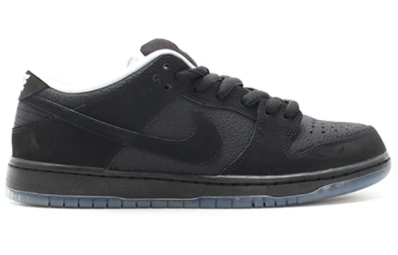 Nike Dunk Anti Slip Wear Resistant Low Top Skateboard Shoes Unisex Black White Green DD1391-100（team-883森林奇遇）