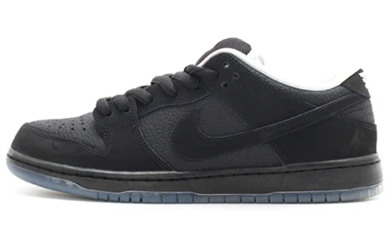 Nike Dunk Anti Slip Wear Resistant Low Top Skateboard Shoes Unisex Black White Green DD1391-100（team-883森林奇遇）