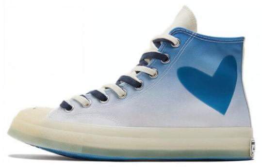 Кеды Converse 1970s Canvas Shoes Unisex High-Top Blue A03747C