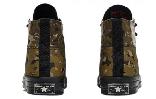 Кеды Converse Chuck Taylor All Star 70 Hi Patchwork Blocked Camo Black 165912C