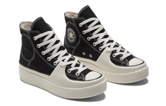 Кеды Converse Chuck Taylor All Star Construct Hi Black Vintage White A05094C