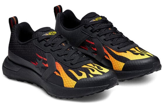 Для бега Converse Star Series Running Shoes Unisex Low-Top Black/Red 166444c