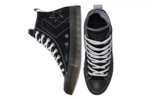 Кеды Converse Canvas Shoes Unisex High-Top Black White 173207C