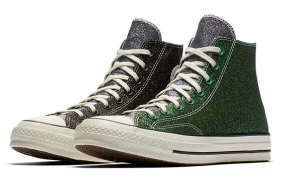 Кеды Converse Chuck Taylor All Star 70 Hi Jw Anderson Glitter Gutter Green Black 160805C