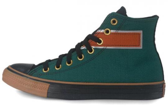 Кеды Converse Chuck Taylor All Star Canvas Shoes Unisex High-Top Green 168560C