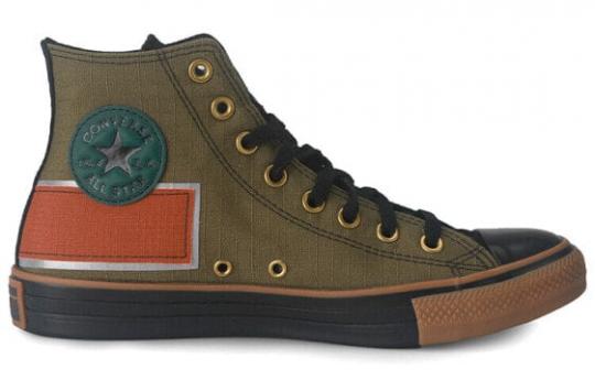 Кеды Converse Chuck Taylor All Star Canvas Shoes Unisex High-Top Green 168560C