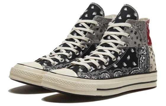 Кеды Converse Chuck Taylor All Star 70 Hi Offspring Paisley Black 169880C