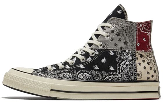 Кеды Converse Chuck Taylor All Star 70 Hi Offspring Paisley Black 169880C