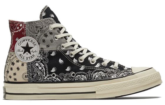 Кеды Converse Chuck Taylor All Star 70 Hi Offspring Paisley Black 169880C