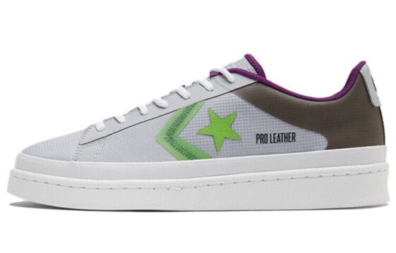Для баскетбола Pro Leather Converse Low 'Miami Vibez - Gravel Bold Wasabi' 170758C