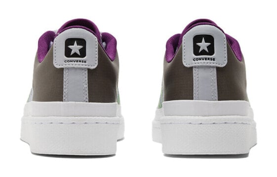 Для баскетбола Pro Leather Converse Low 'Miami Vibez - Gravel Bold Wasabi' 170758C